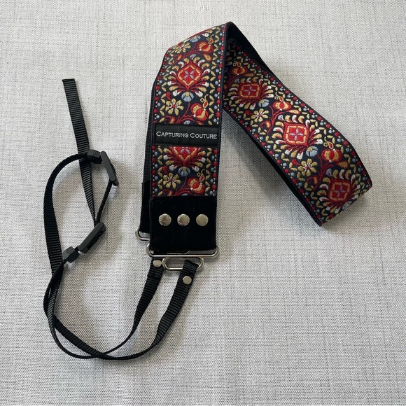 Capturing Couture Adjustable Camera Strap 2” Harmony DSLR Mirrorless Neck Sholde - Picture 2 of 10
